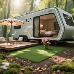 Капсула-дом с умным управлением и тематикой космоса (арт. 26-1090100)