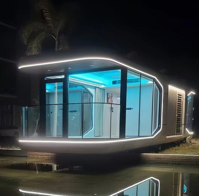 Модульный контейнер-дом с утеплением и стальным каркасом (арт. 26-1090140)