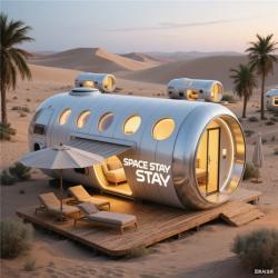 Модульное умное офисное пространство для удаленной работы и путешественников (арт. 26-1090142)