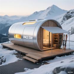 Модульное умное офисное пространство для удаленной работы и путешественников (арт. 26-1090142)