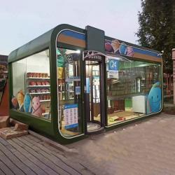 Капсула-склад 40ft стальная для улицы и парка (арт. 26-1090155)