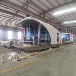 Дом на воде роскошный современный модульный плавучий дом (арт. 26-1090159)