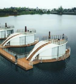 Дом-контейнер из стали с полным оснащением для отеля (арт. 26-1090171)