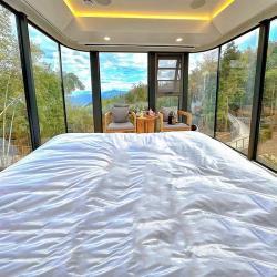 Понтонный дом-капсула 8.5м алюминиевый с остеклением (арт. 26-1090173)