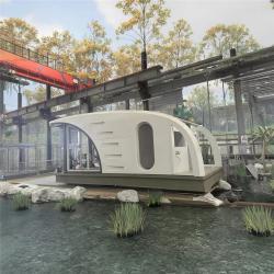 Дом-капсула на воде, модульный и расширяемый (арт. 26-1090186)