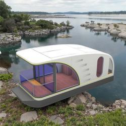 Плавучий дом на воде для отдыха и курорта (арт. 26-1090207)