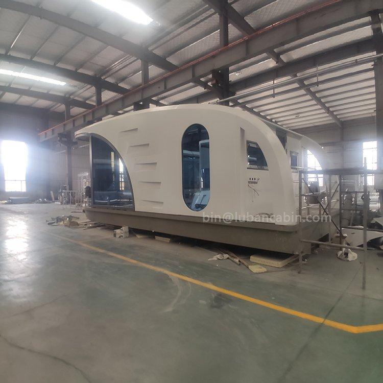 Плавучий дом яхта модульный мобильный отель на воде (арт. 26-1090208)