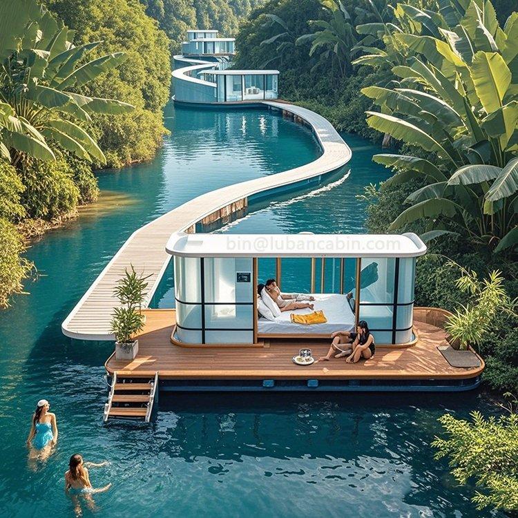 Плавучий дом модульный с туалетом арт. 26-1090216