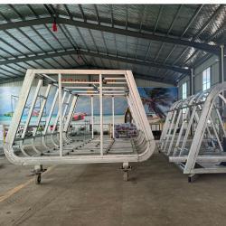 Мобильный двухуровневый стальной треугольный отель для кемпинга (арт. 26-1090231)