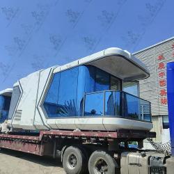 Вилла из стали с быстрой установкой и капсульным дизайном (арт. 26-1090241)