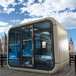 Дом-контейнер стальной треугольный капсульный для отелей (арт. 26-1090244)