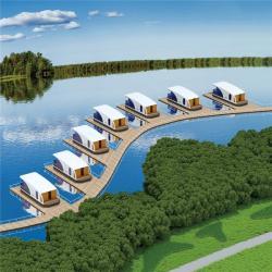 Плавучий дом-капсула на воде с возможностью настройки (арт. 26-1090263)