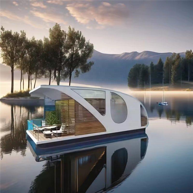 Дом-лодка на воде с индивидуальной планировкой (арт. 26-1090264)