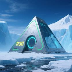 Кемпинг-домик треугольной формы с уникальным дизайном (арт. 26-1090266)