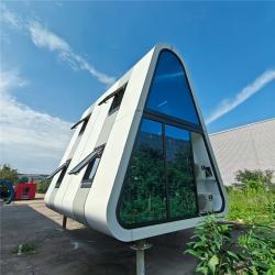 Дом-капсула роскошный двухэтажный треугольный (арт. 26-1090271)