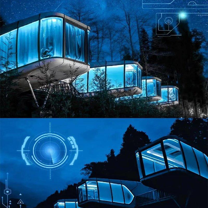 Капсульный отель для курорта и кемпинга, модель Airship Pod (арт. 26-1090277)