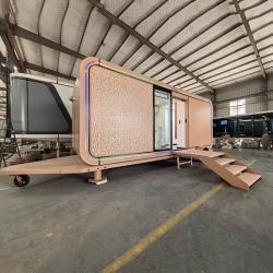 Модульный дом капсула с умными технологиями и современным дизайном (арт. 26-1090281)