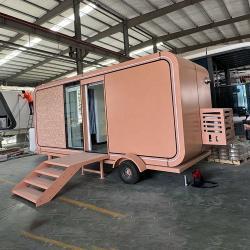 Модульный дом капсула с умными технологиями и современным дизайном (арт. 26-1090281)