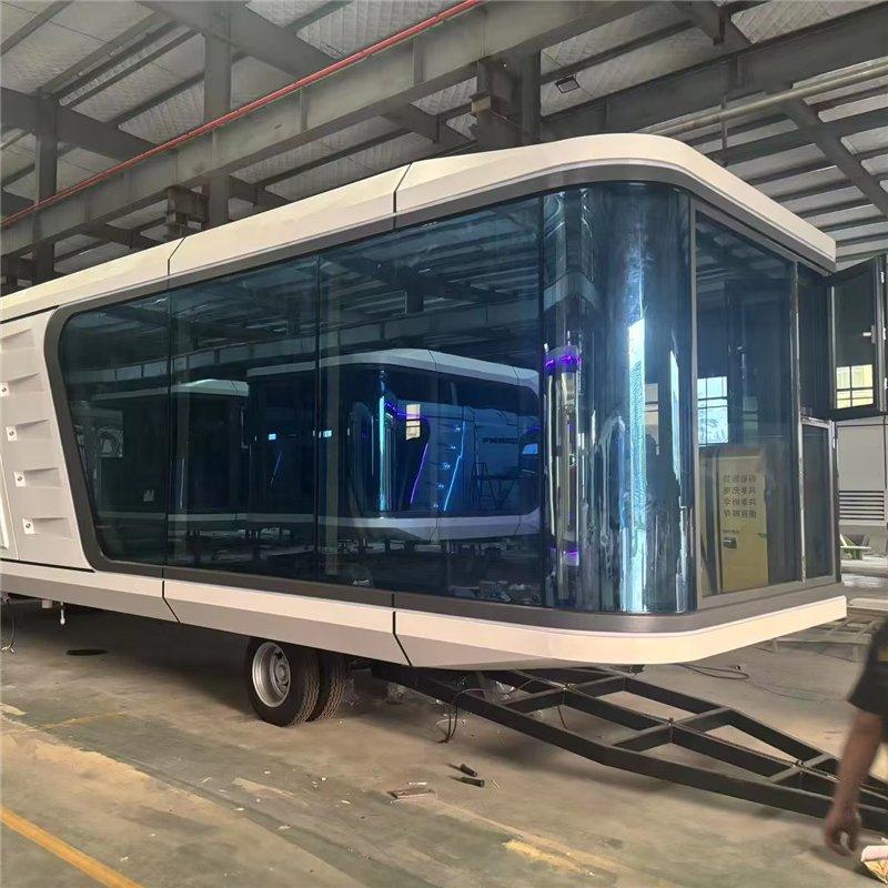 Трейлер для глэмпинга 40FT с офисом и домом на колесах (арт. 26-1090287)