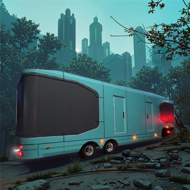 Дом-контейнер модульный водонепроницаемый стальной для кемпинга (арт. 26-1090300)