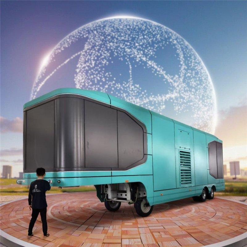 Мобильный дом из стали водонепроницаемый европейский стиль (арт. 26-1090301)