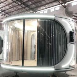 Капсульный дом с кондиционером и ванной, круглая форма (арт. 26-1090315)