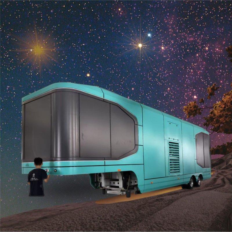 Мобильный контейнер-дом Apple Pod для кемпинга и отелей (арт. 26-1090330)