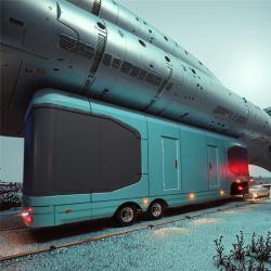 Дом-контейнер стальной мобильный водонепроницаемый для офиса (арт. 26-1090336)