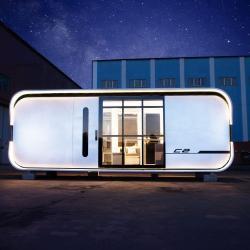 Дом-контейнер мобильный с мебелью и модульной конструкцией (арт. 26-1090364)