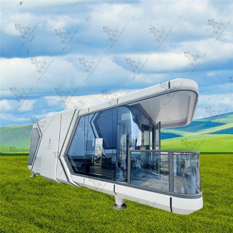 Вилла из стальных конструкций модульная роскошная для кемпинга (арт. 26-1090369)