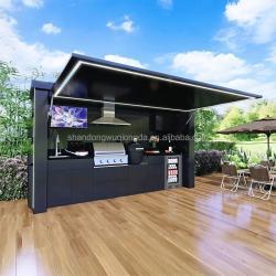 Мобильная кухня для сада водонепроницаемая и удобная (арт. 26-1090378)