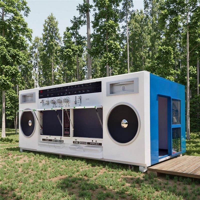 Дом модульный мобильный с кухней водонепроницаемый умный (арт. 26-1090399)