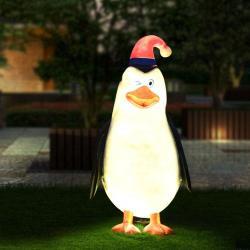 Статуя анимированная рождественская пингвин-олень для сада (арт. 26-1090433)