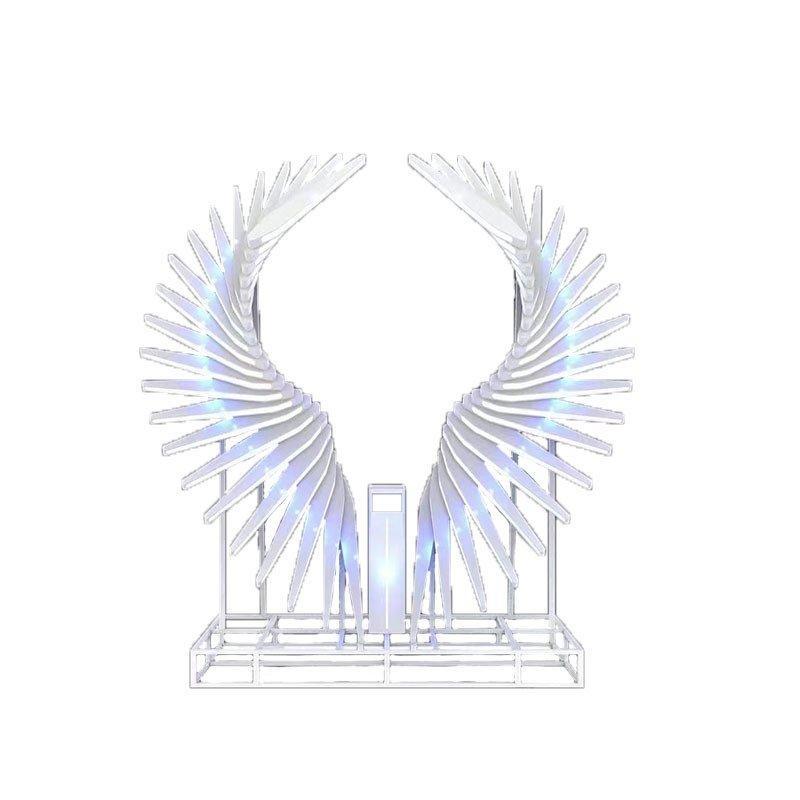 Светодиодные 3D крылья ангела для улицы, разноцветные (арт. 26-1090437)