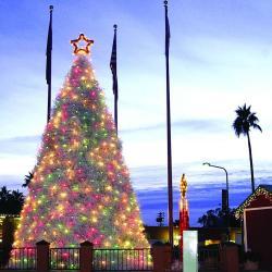 Искусственная LED елка для праздников, большая, коммерческая (арт. 26-1090441)