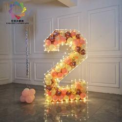 Буквы для декора водонепроницаемые светящиеся большие (арт. 26-1090447)