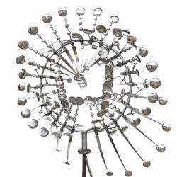 Кинетическая скульптура из нержавеющей стали для улицы (арт. 26-1090471)