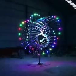 Скульптура из нержавеющей стали 304, кинетическая, 1-6м (арт. 26-1090489)