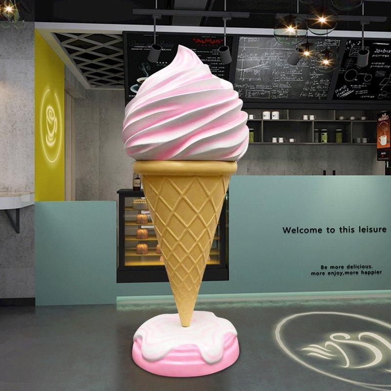 Скульптура из стекловолокна в виде мороженого, на заказ (арт. 26-1090512)