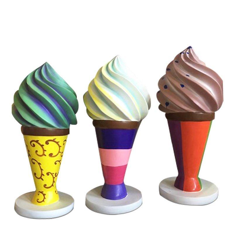 Скульптура Мороженое гигантское из фибергласа (арт. 26-1090516)