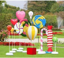 Декорации для детской вечеринки Candyland большие (арт. 26-1090536)