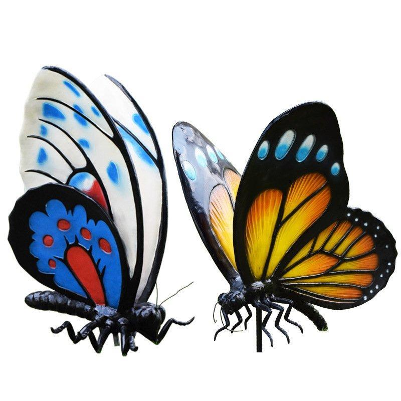 Скульптура бабочки из стеклопластика для сада, гигантская (арт. 26-1090544)