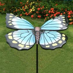 Скульптура бабочки из стеклопластика для парка (арт. 26-1090568)