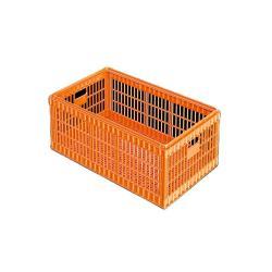 Ящик для транспортировки кур пластиковый с открытым верхом (арт. 26-1200002)