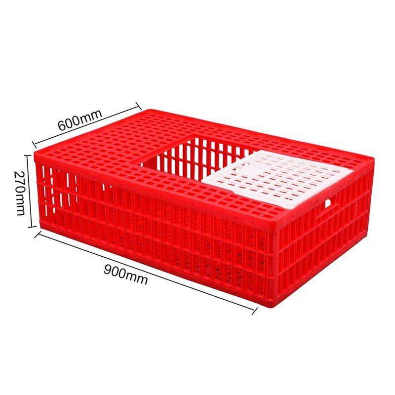 Переноска пластиковая высокая прочность 35.43*23.6*10.6 для кур (арт. 26-1200014)