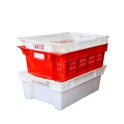 Ящик пластиковый HDPE штабелируемый с вентиляцией для фруктов и овощей (арт. 26-1200053)