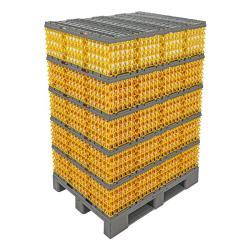Паллеты пластиковые безопасные для транспортировки яиц (арт. 26-1200088)