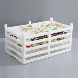 Лотки для хранения из полиэтилена высокой плотности с сетчатым дизайном (арт. 26-1200142)