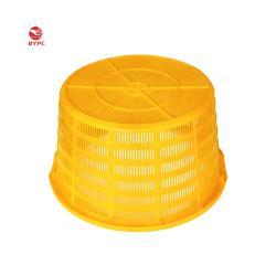 Ящик пластиковый круглый с вентиляцией для овощей и фруктов (арт. 26-1200156)