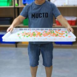 Лоток пластиковый пищевой PP PE для сушки морепродуктов (арт. 26-1200171)